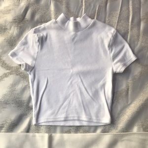 White Crop Top